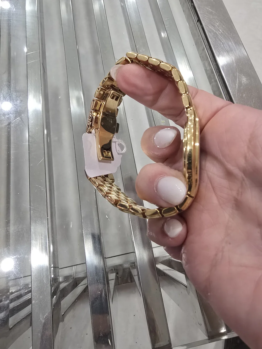 Movado Classic Museum Gold-Tone Watch with Black Dial